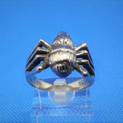 Bague gothique araignée