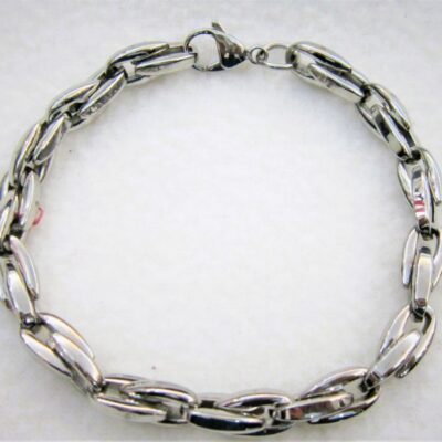 Bracelet classique maille forçat ajustable