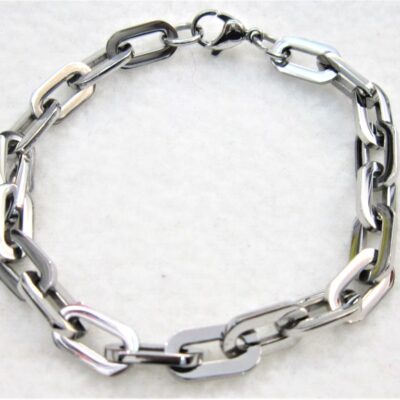 Bracelet classique maille forçat ajustable