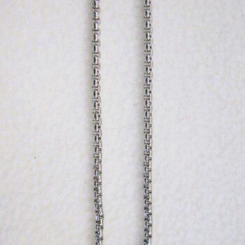 Collier classique en acier inoxydable chirurgical 316L, maille Jaseron