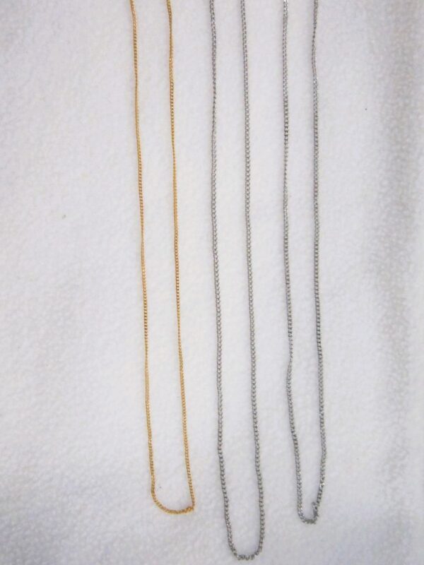 Collier classique maille gourmette
