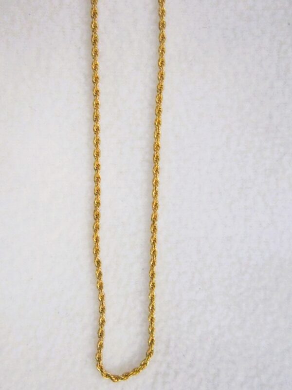 Collier en acier inoxydable chirurgical 316L, maille torsadée