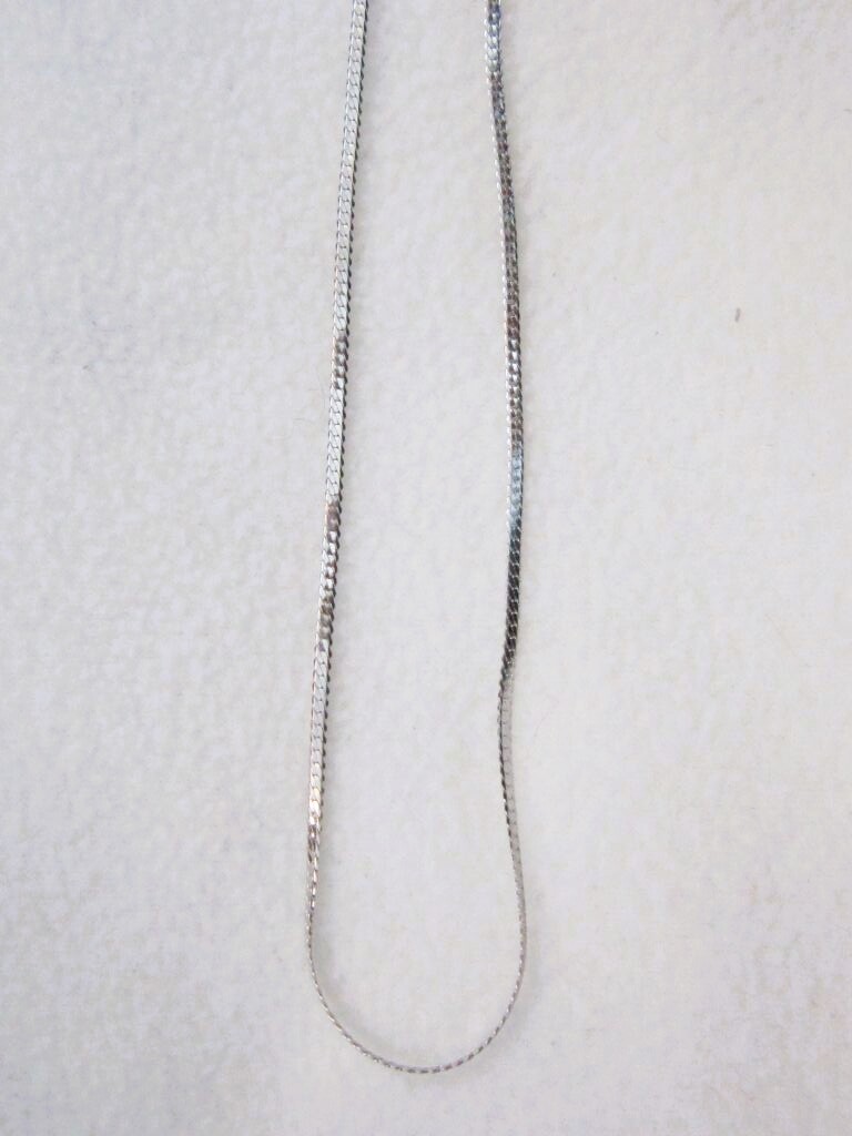 Collier classique maille miroir, non ajustable - Sina Bijoux