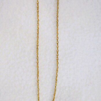 Collier classique en acier inoxydable chirurgical 316L, maille torsadée plaqué or, ajustable